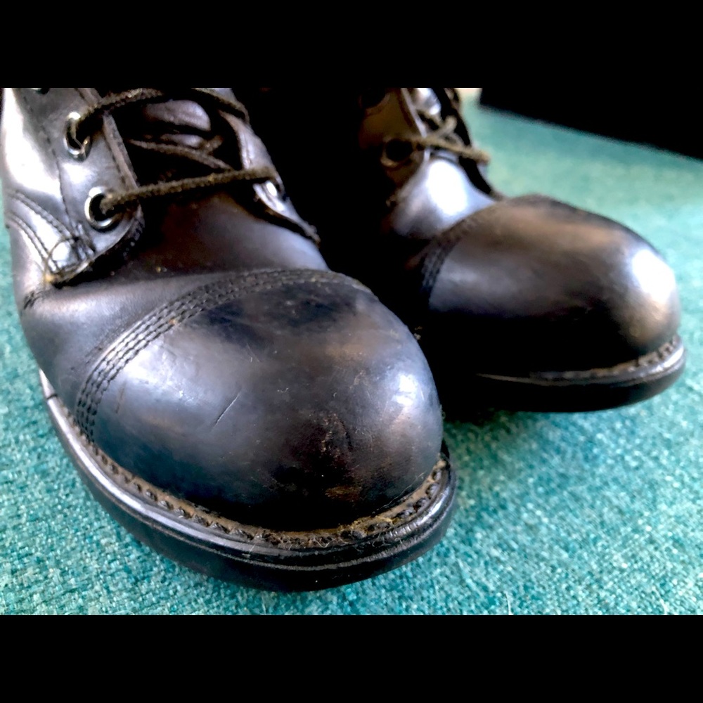 Us military steel toe boots 6/7.5